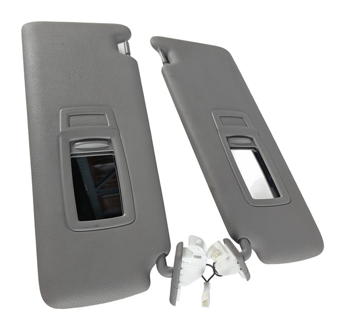 Thumbnail 4: 12-19 BMW 3 4 SERIES (F30 F31 F32 F33) FRONT LEFT & RIGHT SUNVISOR SET (Gray)
