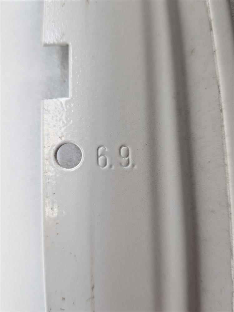 Thumbnail 9: 13-18 BMW 3-SERIES M3 (F30) SEDAN FUEL TANK DOOR LID COVER TRIM (White)