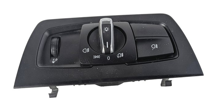 Thumbnail 2: 12-22 BMW 2 3 4 SERIES F22 F30 F32 HEADLIGHT FOG DIMMER SWITCH BLACK