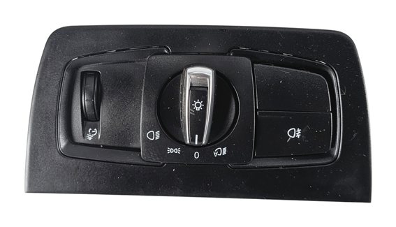 Thumbnail 3: 12-22 BMW 2 3 4 SERIES F22 F30 F32 HEADLIGHT FOG DIMMER SWITCH BLACK