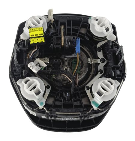 Thumbnail 7: 12-19 BMW 2 3 4 SERIES (F22 F30 F32) FRONT LEFT STEERING WHEEL AIRBAG (Black)