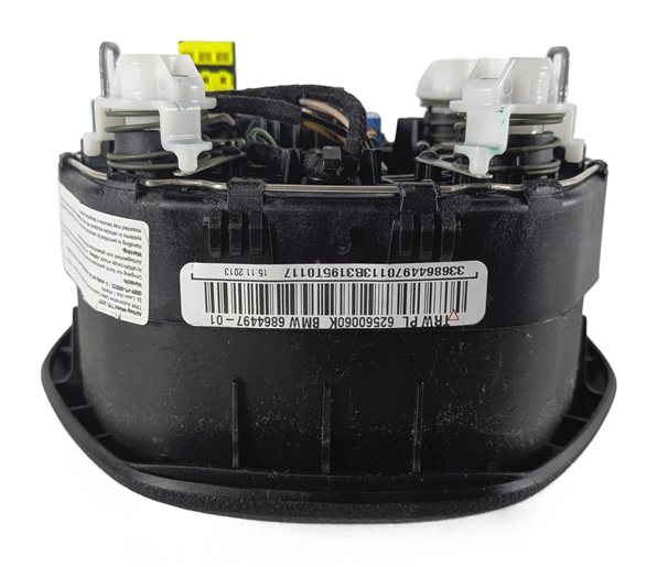 Thumbnail 8: 12-19 BMW 2 3 4 SERIES (F22 F30 F32) FRONT LEFT STEERING WHEEL AIRBAG (Black)