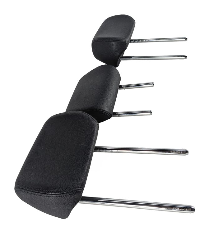Thumbnail 3: 2014 BMW 328D (F30) REAR LEFT/CENTER/RIGHT SEAT HEAD REST SET/3 (Black)