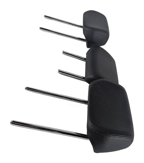 Thumbnail 4: 2014 BMW 328D (F30) REAR LEFT/CENTER/RIGHT SEAT HEAD REST SET/3 (Black)