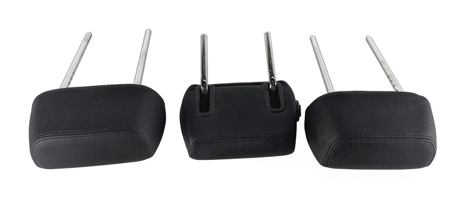 Thumbnail 6: 2014 BMW 328D (F30) REAR LEFT/CENTER/RIGHT SEAT HEAD REST SET/3 (Black)