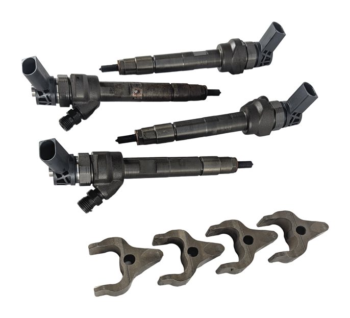 Thumbnail 2: 2014-2018 BMW 328i 535i 740i X5 - 2.0L / 3.0L DIESEL ENGINE FUEL INJECTOR SET 4
