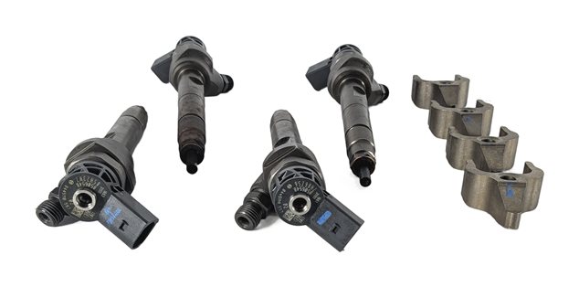 Thumbnail 7: 2014-2018 BMW 328i 535i 740i X5 - 2.0L / 3.0L DIESEL ENGINE FUEL INJECTOR SET 4