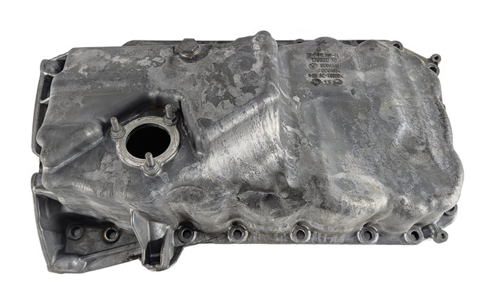 Thumbnail 6: 2014-2018 BMW 328d (F30) RWD 2.0L N47T DIESEL ENGINE MOTOR OIL PAN SUMP