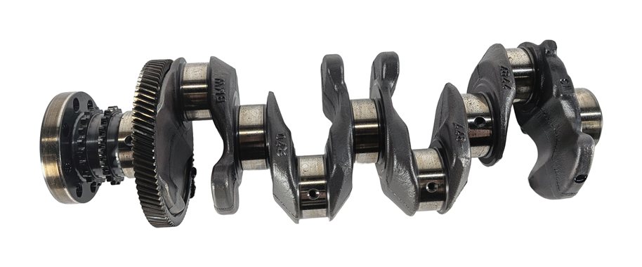 Thumbnail 3: 2014 BMW 328D (F30) 2.0L TURBO DIESEL (N47T) ENGINE MOTOR CRANKSHAFT CRANK SHAFT