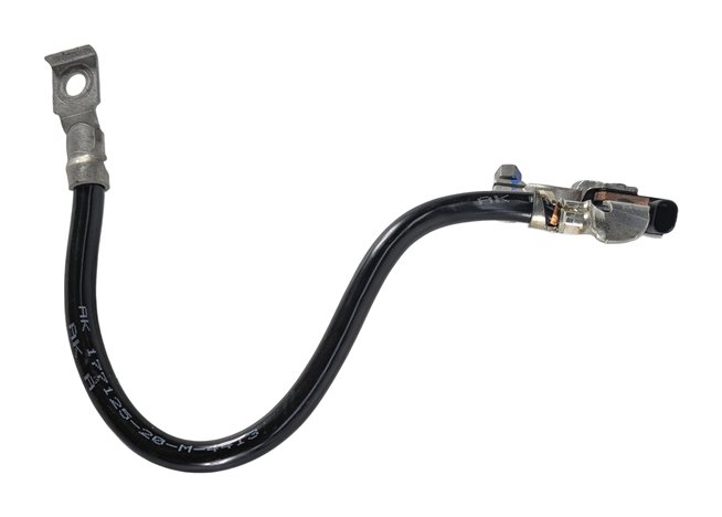 Thumbnail 4: 2014 BMW 328XID SEDAN (F30) 2.0L NEGATIVE GROUND BATTERY CABLE w/ IBS SENSOR