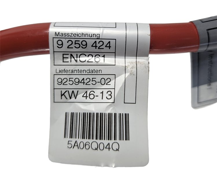 Thumbnail 9: 2014 BMW 328XID SEDAN (F30) 2.0L POSITIVE BATTERY POWER CABLE w/ SAFETY TERMINAL