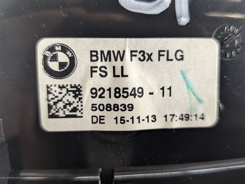 Thumbnail 8: 2014 BMW 328D (F30) FRONT LEFT DRIVER DASH HEAT AIR AC HVAC VENT(Black)