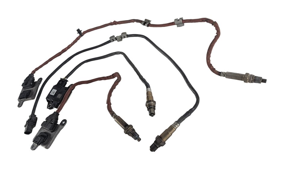 Thumbnail 4: 2014 BMW 328D F30 2.0L N47 NOX SENSOR SET/2 w/ MODULES PM PARTICULATE O2 SENSOR