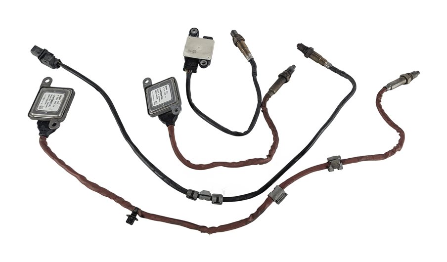Thumbnail 7: 2014 BMW 328D F30 2.0L N47 NOX SENSOR SET/2 w/ MODULES PM PARTICULATE O2 SENSOR