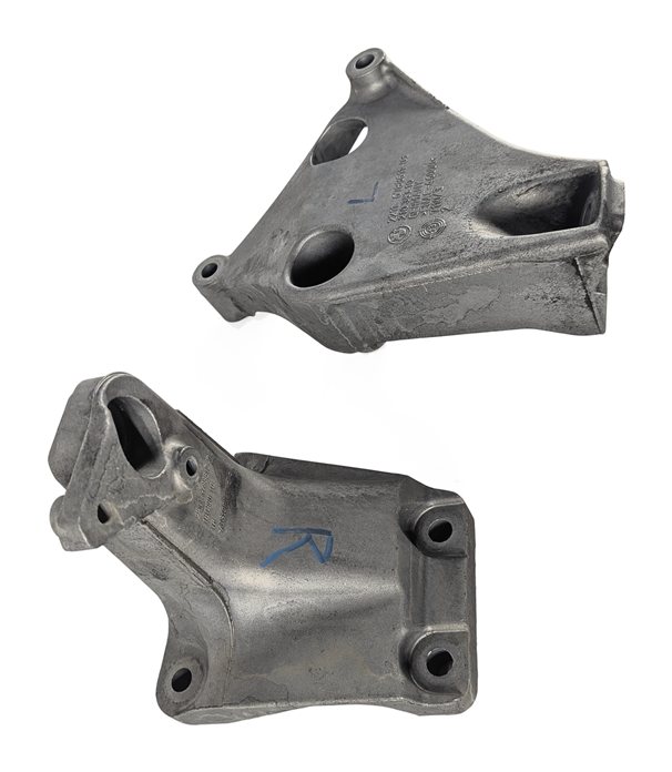 Thumbnail 7: 2014 BMW 328D (F30) 2.0L N47 ENGINE LEFT/RIGHT MOTOR MOUNT SUPPORT BRACKET SET/2