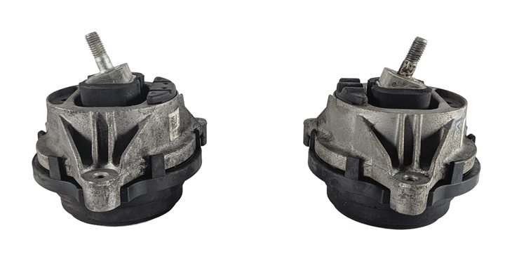 Thumbnail 5: 2014 BMW 328D (F30) 2.0L N47 DIESEL ENGINE LEFT/RIGHT MOTOR SUPPORT MOUNT SET/2