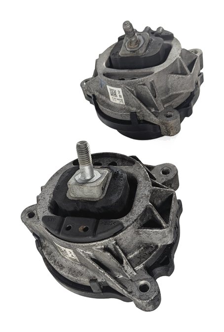 Thumbnail 7: 2014 BMW 328D (F30) 2.0L N47 DIESEL ENGINE LEFT/RIGHT MOTOR SUPPORT MOUNT SET/2