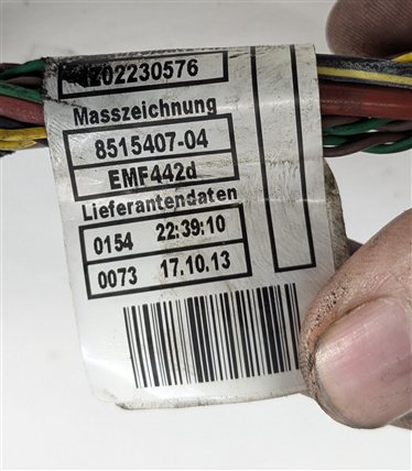 Thumbnail 13: 2014 BMW 328D (F30) 2.0L (N47) ENGINE MOTOR WIRE WIRING HARNESS LOOM w/ FUSE BOX