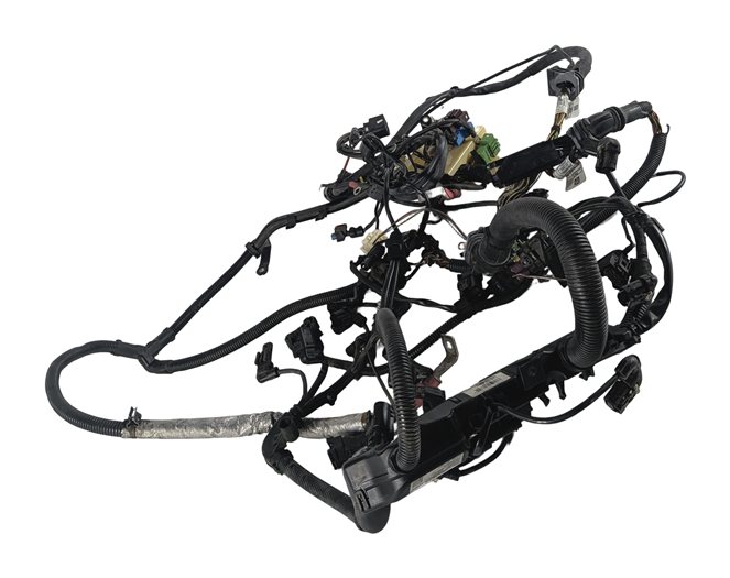 Thumbnail 5: 2014 BMW 328D (F30) 2.0L (N47) ENGINE MOTOR WIRE WIRING HARNESS LOOM w/ FUSE BOX