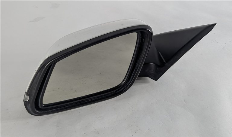 13-19 BMW 3-SERIES (F30 F31) LEFT P-FOLD HEAT AUTODIM DOOR MIRROR (White)