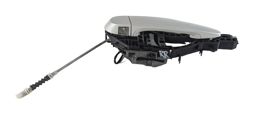 Thumbnail 2: 12-19 BMW 228i 328i 330i 335i (F30 F31 F32 F33) REAR RIGHT DOOR HANDLE (White)
