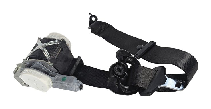 Thumbnail 5: 14-19 BMW 3 4 SERIES (F30 F32 F34) RIGHT PASSENGER SEATBELT RETRACTOR (Black)