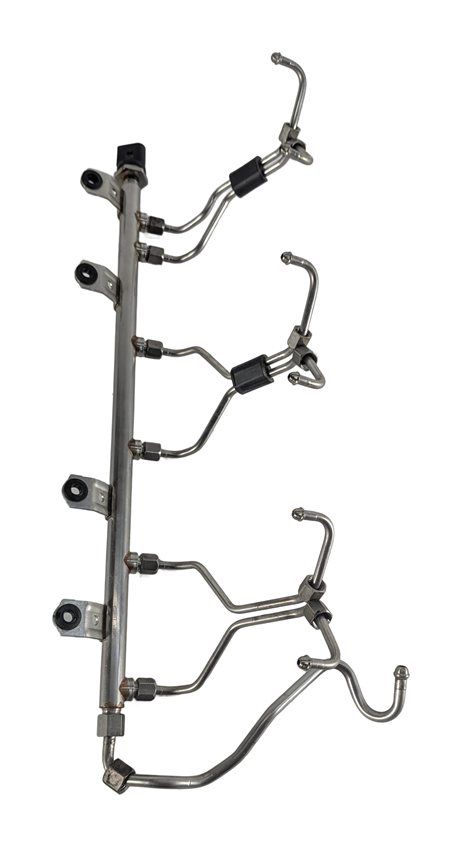 Thumbnail 6: 12-19 BMW 535i 640i F06 F10 3.0L N55 ENGINE FUEL RAIL w/ LINES PRESSURE SENSOR