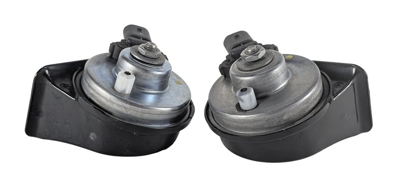 Thumbnail 6: 2011-2016 BMW 528i 535i 535iGT 550i 550iGT M5 (F10 F07) HIGH & LOW TONE HORN SET