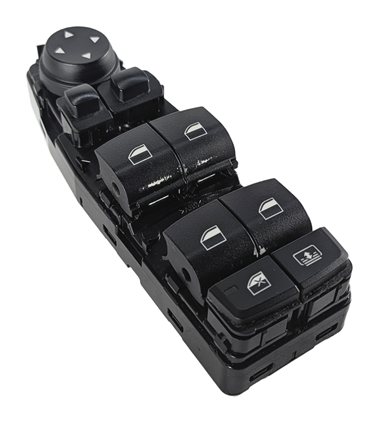 10-19 BMW 5 6 M5 M6 (F06 F10 F12 F13) LEFT DRIVER PFOLD WINDOW SWITCH w/ SHADE