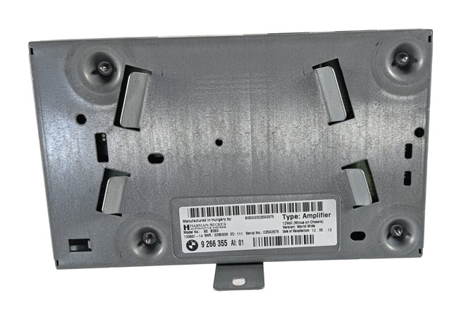 Thumbnail 7: 11-13 BMW 528i 535i 550i (F10) RADIO STEREO AUDIO AMP AMPLIFIER (HARMAN BECKER)
