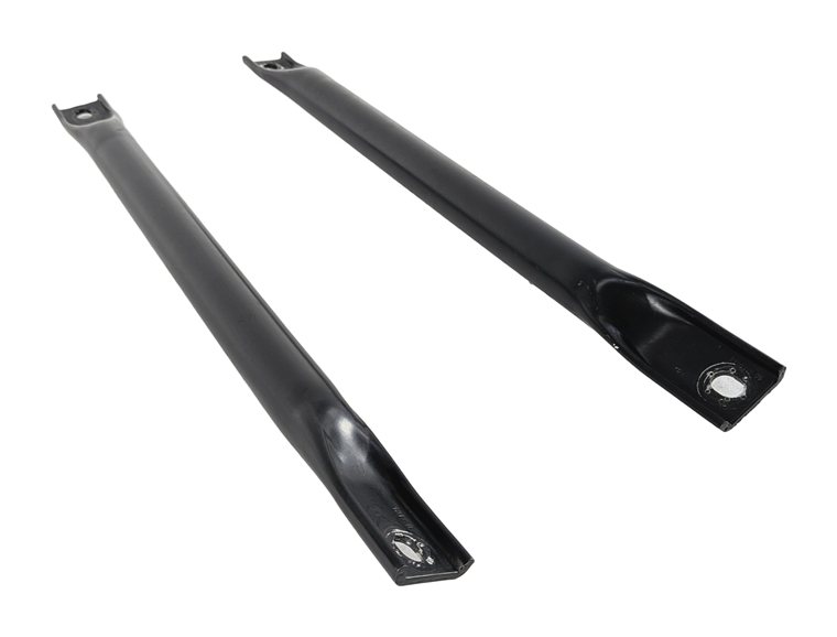 2013 BMW 535I (F10) FRONT LEFT/RIGHT RADIATOR CORE SUPPORT CROSS BRACE BAR SET/2
