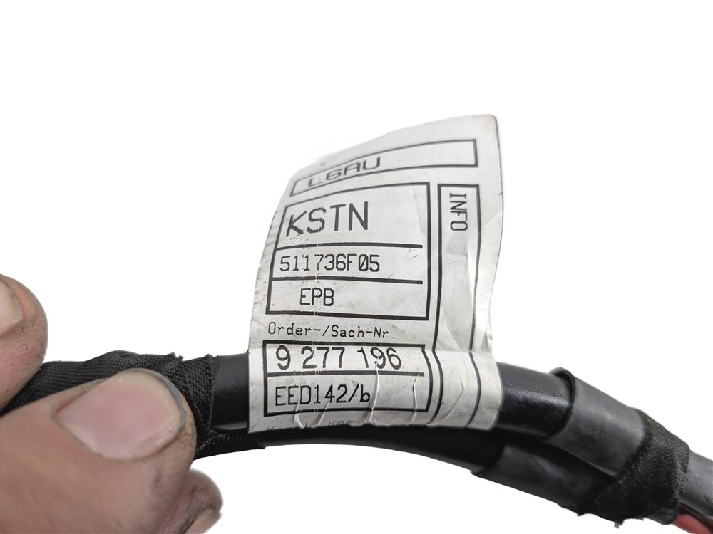 Thumbnail 10: 2013 BMW 535I (F10) REAR ELECTRONIC EMERGENCY PARKING BRAKE WIRE WIRING HARNESS