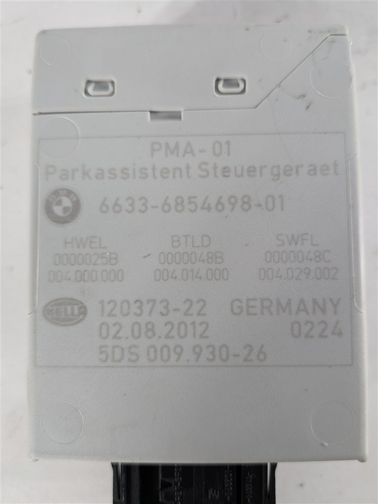 Thumbnail 9: 11-19 BMW 5 6 SERIES (F10 F06 F12 F13) AUTOMATIC AUTO PARK ASSIST CONTROL MODULE