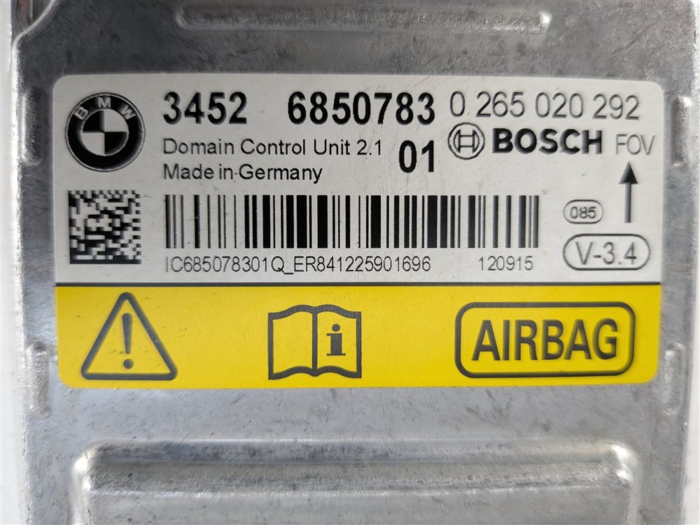 Thumbnail 9: 2012-2013 BMW 528i 535i 550i (F10) ABS INTEGRATED CHASSIS MANAGEMENT ICM MODULE