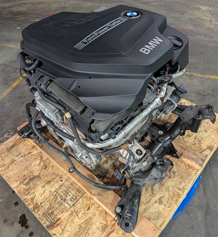 13-16 BMW 328i 328iGT 428i F30 F32 F34 AWD 2.0L N26 TURBO ENGINE ASSEMBLY (98k)