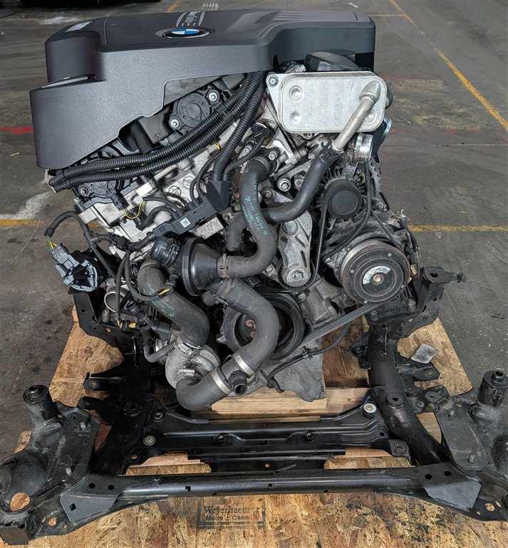 Thumbnail 9: 13-16 BMW 328i 328iGT 428i F30 F32 F34 AWD 2.0L N26 TURBO ENGINE ASSEMBLY (98k)