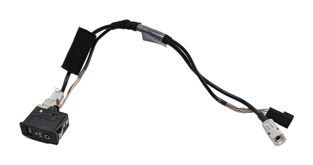 2008 BMW 335XI (E90) USB AUX IN AUDIO INPUT SOCKET PORT w/ WIRE WIRING HARNESS
