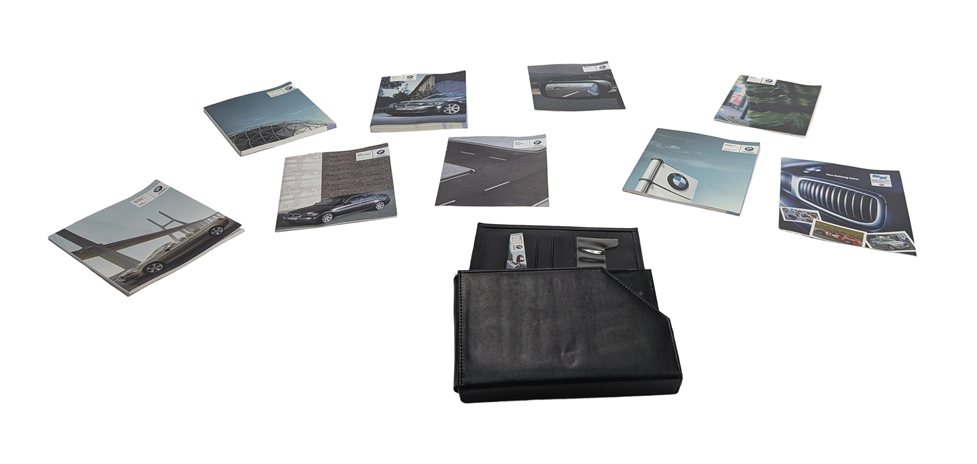 Thumbnail 4: 2008 BMW 335XI (E90) 3.0L OWNER'S MANUAL BOOKLET INSTRUCTION w/ CASE SET