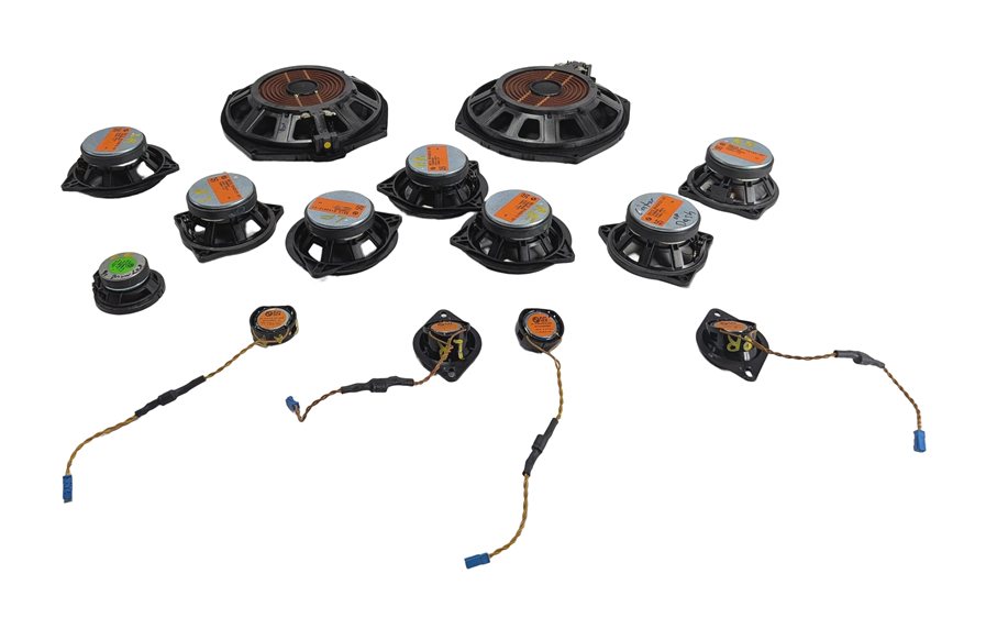 Thumbnail 2: 2008 BMW 335XI (E90) LOGIC 7 STEREO AUDIO SOUND SYSTEM SPEAKER SET/14