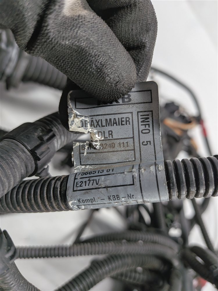 Thumbnail 8: 2008 BMW 335XI (E90) 3.0L (N54) ENGINE MOTOR WIRE WIRING HARNESS LOOM