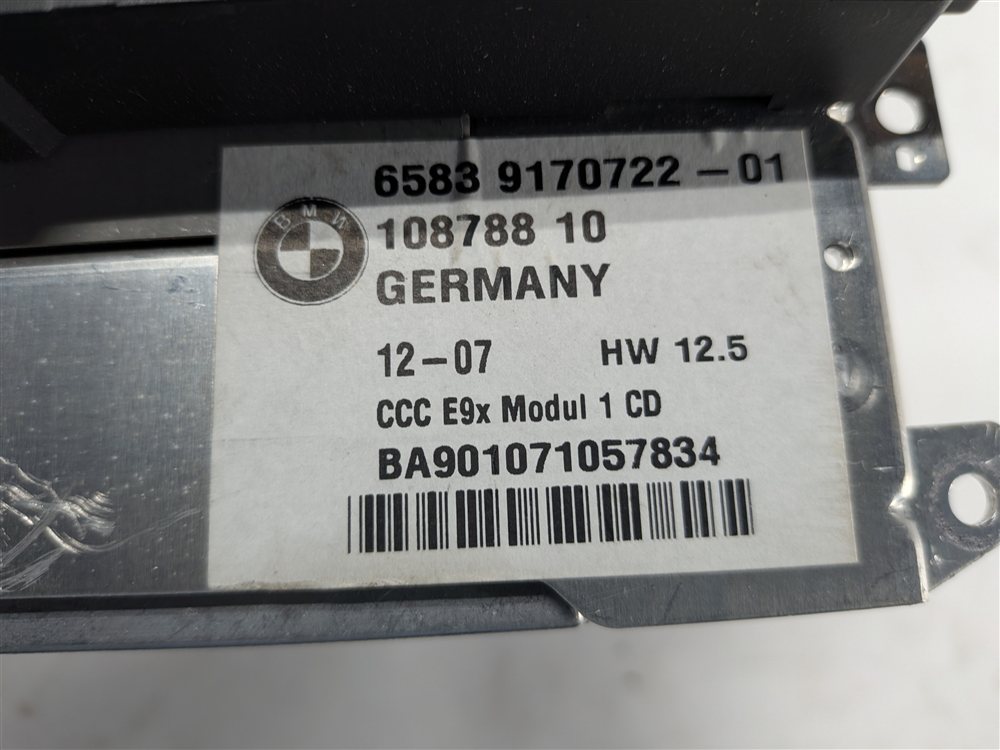 Thumbnail 8: 07-09 BMW 3 SERIES M3 (E90 E92) NAVIGATION GPS RADIO CD PLAYER HEAD UNIT