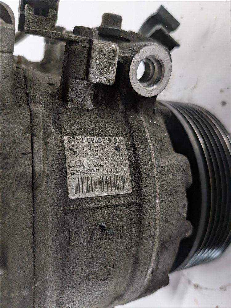 Thumbnail 11: 07-16 BMW 135i 335i X1 Z4 (E87 E90 E84 E89) 3.0L N54 N55 A/C COMPRESSOR PUMP
