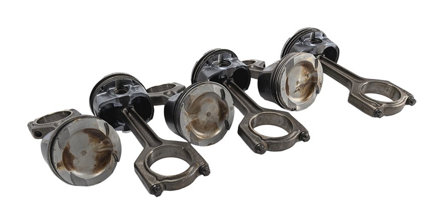 07-10 BMW 135i 335i 535i X6 Z4 E87 E60 E71 E89 3.0L N54 TURBO PISTON & ROD SET/6