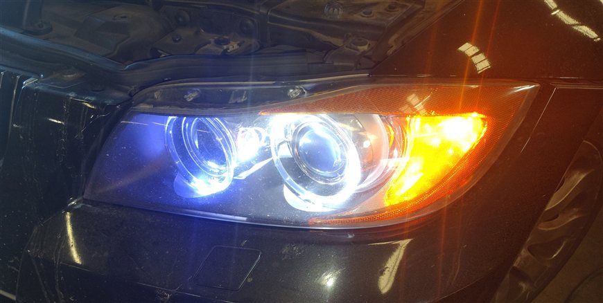 Thumbnail 2: 06-08 BMW 3 SERIES M3 (E90 E92) LEFT DRIVER ADAPTIVE XENON HID HEADLIGHT