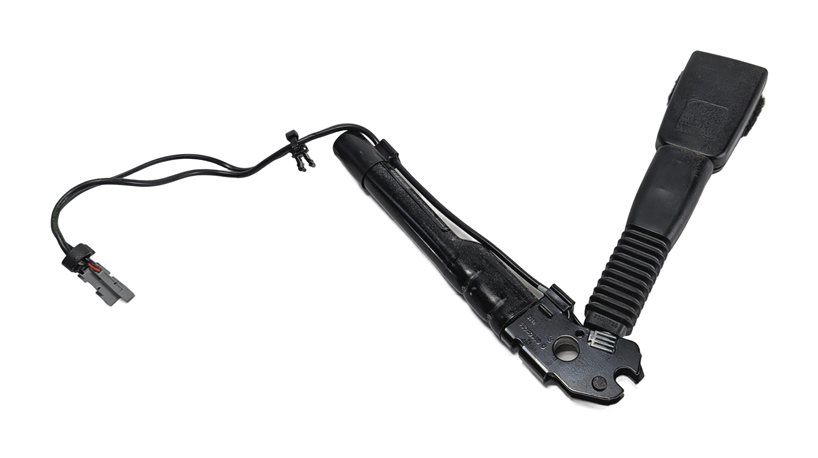 Thumbnail 6: 06-08 BMW 1 3 SERIES M3 (E82 E90) FRONT LEFT SEAT BELT BUCKLE RECEIVER (Black)