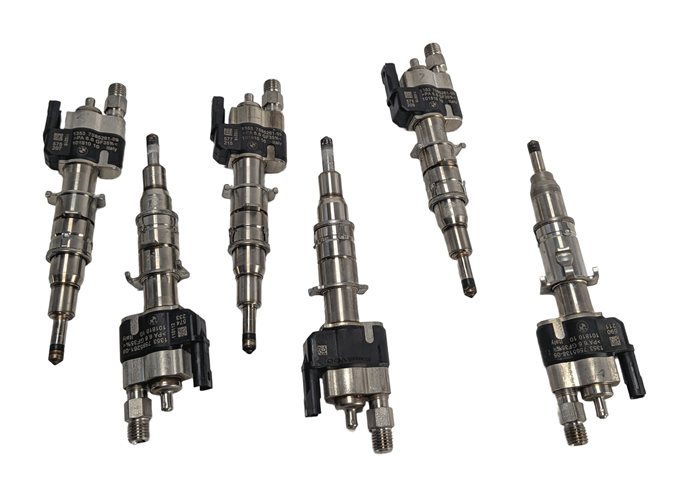 Thumbnail 2: 07-16 BMW 335I E90 3.0L N54 FUEL INJECTOR SET/6 INDEX 05/08/09 MIX